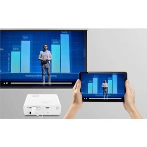 Adaptateur WiMedia BenQ QCast Mirror QP30 - Bi bande pour Ordinateur de bureau, Portable, Smartphone - 2,40 GHz ISM - 5 GH