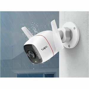 Tapo Tapo C310P2 3 Megapixel Outdoor 2K Network Camera - Colour - 2 - 29.87 m Infrared Night Vision - H.264 - 2304 x 1296 
