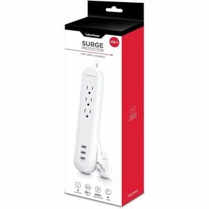 CyberPower P304UC3 Home Office 2 - Outlet Surge Protector with 500 J Surge Suppression - Clamping Voltage 900V, 4 ft Cord,