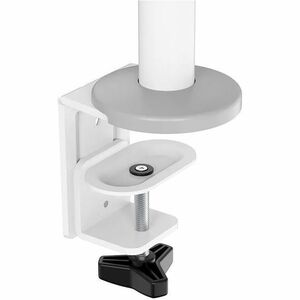 Neomounts Mounting Arm for Monitor - White - Height Adjustable - 2 Display(s) Supported - 43.2 cm to 68.6 cm (27") Screen 