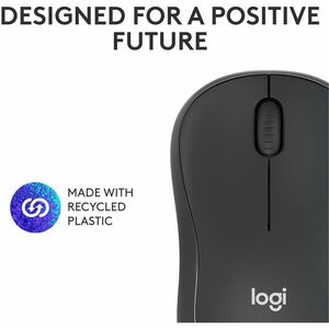 MOUSE SEM FIO BT LOGITECH M240 SILENT GRAFITE