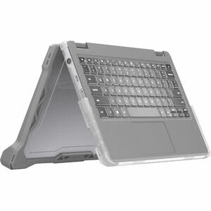 MAXCases Extreme Shell-F Rugged New Case for Dell Chromebook - Grey - Shock Absorbing, Scratch Resistant, Dirt Resistant, 