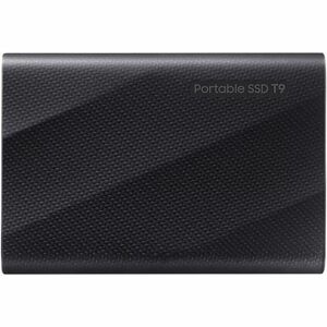 Samsung T9 2 TB Portable Solid State Drive - External - Black - Desktop PC, Notebook, Tablet, Gaming Console, Smart TV, Ca