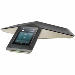 Poly Trio C60 IP Conference Station - Corded/Cordless - Bluetooth, Wi-Fi - Tabletop - Black - 3 x Total Line - VoIP - 12.7