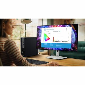 Moniteur LED Dell UltraSharp U2724D 27" Class WQHD - 16:9 - Argenté Platine - 68,6 cm (27") Viewable - Technologie In-Plan