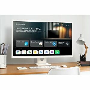 LG 32SR50F-W 32" Class Full HD Smart LCD Monitor - 16:9 - 80 cm (31.5") Viewable - In-plane Switching (IPS) Technology - 1