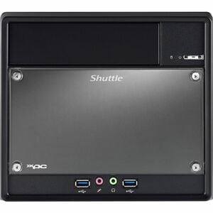 Shuttle XPC cube SH610R4 Barebone System - Mini PC - Socket LGA-1700 - Intel H610 express Chip - 64 GB DDR4 SDRAM DDR4-320