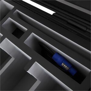 DEQSTER KT20C USB-C Tablet-Koffer (2. Gen.) für 20 Tablets, Drinnen, Draußen, AC, Schwarz, Türkis