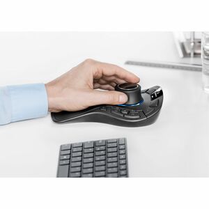 3Dconnexion SpaceMouse Pro Wireless - Bluetooth Edition - Wireless - Bluetooth - 2.40 GHz - Rechargeable - USB Type C - 15