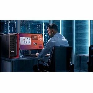 Lenovo ThinkStation P8 30HH002QUS Workstation - 1 Ryzen Threadripper PRO 7945WX - 32 GB - 1 TB SSD - AMD WRX90 Chip - Wind
