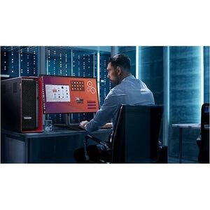 Lenovo ThinkStation P8 30HH002XUS Workstation - 1 Ryzen Threadripper PRO 7945WX - 64 GB - 2 TB SSD - AMD WRX90 Chip - Wind