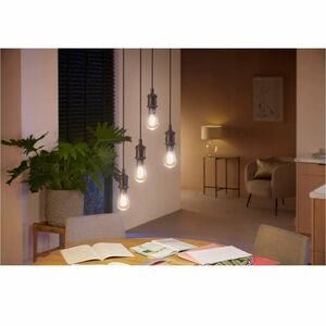 Philips Hue LED Filament Light Bulb - 7 W - ST19 Size - White Ambiance Light Color - E26 Base