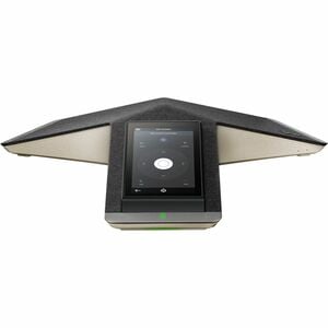 Poly Trio C60 IP Conference Station - Corded/Cordless - Wi-Fi, Bluetooth - Tabletop - Black - TAA Compliant - 3 x Total Li