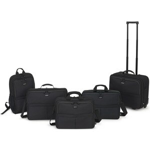 Dicota Eco SCALE Carrying Case (Backpack) for 33 cm (13") to 39.6 cm (15.6") Notebook, Tablet - Black - 600D Polyethylene 