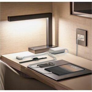 Belkin BoostCharge Pro 200W 4-Port USB-C GaN Charger - 200 W - 5 ft Cable - White