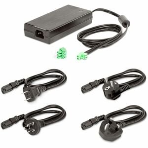 StarTech.com 160 W AC Adapter - 1 Pack - Universal Adapter - For USB Hub - 1.22 m Cable - 120 V AC, 230 V AC Input - 24 V 