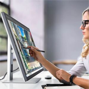 Alogic Clarity Max Touch 32C4KPDWT 32" Class Webcam LED Touchscreen Monitor - 16:9 - 32" Viewable - One Glass Solution (OG