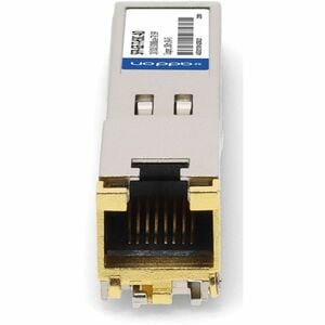 AddOn SFP - 1 x RJ-45 10/100/1000Base-TX Network - 1 - TAA Compliant - For Data Networking - Optical FiberGigabit Ethernet