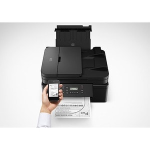 Canon PIXMA GM4070 Wired & Wireless Inkjet Multifunction Printer - Colour - Copier/Printer/Scanner - 600 x 1200 dpi Print 