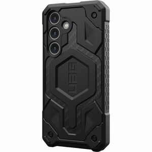 Urban Armor Gear Monarch Rugged Case for Samsung Galaxy S24 Smartphone - Carbon Fiber - Impact Resistant, Anti-slip, Scrat