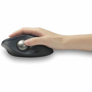 Kensington Pro Fit TB550 Mouse - Bluetooth - Optical - 7 Programmable Button(s) - 1 Each - Wireless - 2.40 GHz - Rechargea