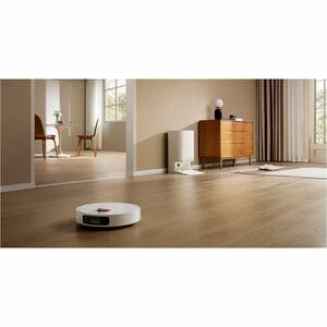 Xiaomi X20+ Robot Vacuum Cleaner - White - 4 L Water Tank Capacity - Brush, Filter, Mop Pad - Carpet - Smart Connect - DC 