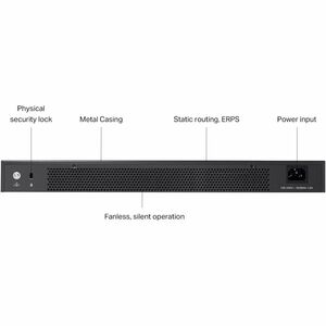 TP-Link Omada SG3452P 48 Ports Manageable Ethernet Switch - Gigabit Ethernet - 10/100/1000Base-T, 1000Base-X - 2 Layer Sup