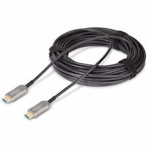 StarTech.com 9.14 m Hybrid Fiber Optic A/V Cable - 1 - Cable for Audio/Video Device - First End: 1 x HDMI 2.1 Digital Audi