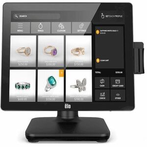 Elo EloPOS POS Terminal - (Intel Celeron G4900T 2,90 GHz - 8 GB DDR4 SDRAM 128 GB M.2/SATA - 43,2 cm (17 Zoll) LED Touchsc