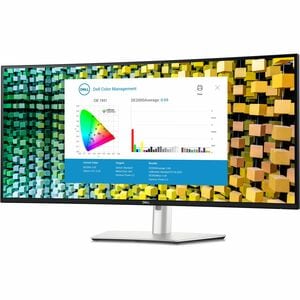 Dell UltraSharp U4025QW 40 Zoll Class 5K2K WUHD Gekrümmter Bildschirm LED-Monitor - 21:9 Format - Schwarz, Silber - 100,8 