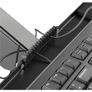 Neomounts Desk Mount for Workstation - Black - Height Adjustable - 1 Display(s) Supported - 43.2 cm to 81.3 cm (32") Scree