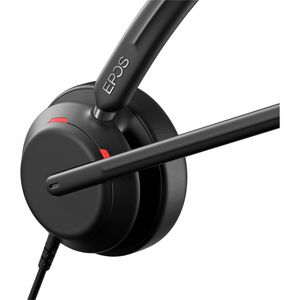 EPOS IMPACT IMPACT 760T Wired Over-the-head, On-ear Stereo Headset - Black - Microsoft Teams Certification - Binaural - Su