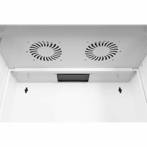 Digitus SOHO PRO 7U Wandmontierbar Geschlossener Schrank Rackschrank für Networking327 mm Rack Depth - Hellgrau - Glas, Pl