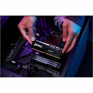 Kingston FURY Beast RAM-Modul - 16 GB (2 x 8GB) - RGB - DDR5-6000/PC5-48000 DDR5 SDRAM - 6000 MHz Single-rank (einfacher S