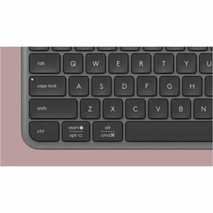 Logitech Signature Slim MK950 Keyboard & Mouse - QWERTY - Danish, Norwegian, Swedish, Finnish - USB Type A Wireless Blueto