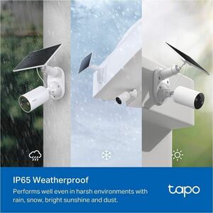 Telecamera di rete Tapo Smart TC82 3 Megapixel Interno/esterno 2K - Colore - 3 - Proiettile - 9,14 m Infrarossi/Colori Vis