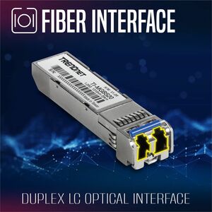 TRENDnet SFP - 1 x LC Duplex 1000Base-LX Network - TAA Compliant - For Data Networking, Optical Network - Optical Fiber - 