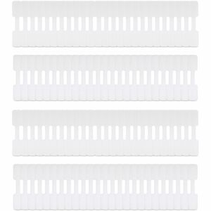 StarTech.com Wire & Cable Label - 5 mm Height x 19 mm Width x 90 mm Length - Removable Adhesive - White - Residue-free, Re