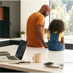 Belkin BoostCharge Pro Induction Charger - White - For Qi2-enabled Device, iPhone - Input connectors: USB - Fast Charging,
