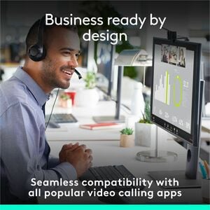 Cámara Web Logitech C920e - 3Megapíxel - 30fps - Negro - USB Tipo A - 1920 x 1080 Vídeo - Auto-foco - 78° Ángulo - 1x Zoom