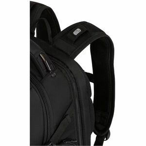 SwissGear ScanSmart 5358202410 Carrying Case (Backpack) for 16" Notebook - Black - Abrasion Resistant, Crush Resistant Poc