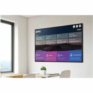 LG 65UM5N-E UHD Signage Display - 65" LCD - In-plane Switching (IPS) Technology - 24 Hours/7 Days Operation - 3840 x 2160 