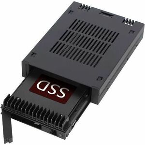 Icy Dock ExpressTray MB741TP-B Drive Bay Adapter M.2, Serial ATA Internal - 1 x HDD Supported - 1 x SSD Supported - 1 x To