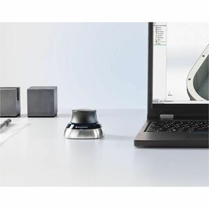 SpaceMouse Wireless Kit 2 with Bluetooth - Wireless Bluetooth/RF Mouse - 7 Button - Scroll Wheel - Compatible with PC, Mac