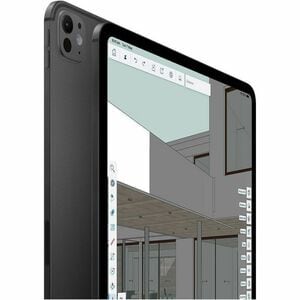 Apple iPad Pro (5th Generation) A2836 Tablet - 11" - Apple M4 - 8 GB - 512 GB Storage - Space Black - M4 Nona-core (9 Core