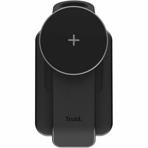 Trust Viro Induktionsladegerät - Schwarz - für Smartphone, iPhone, Smartwatch, AirPod, Ohrhörer - Eingangsstecker: USB - N