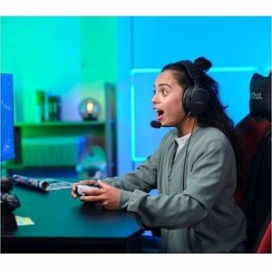 Casque de jeu Trust Fayzo 490 - Filaire - Design Supra-auriculaire - Stéréo - Couleur Noir - Binaural - Contour d'Oreille 