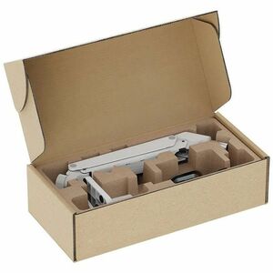 Neomounts NEXT Slim Mounting Arm for Flat Panel Display, Curved Screen Display, Monitor, Display Screen - White - Height A