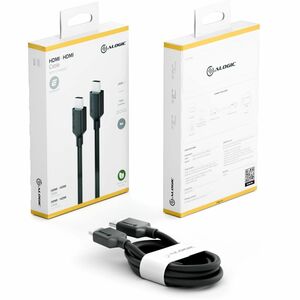 Alogic Elements 1 m HDMI AV-Kabel - 1 - Cable for Audio-/Video-Gerät, Spielsystem, Monitor - 18 Gbit/s - Unterstützt bis z
