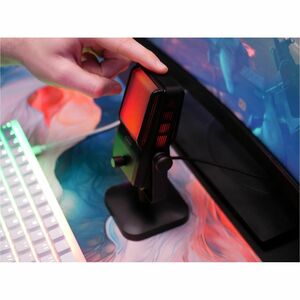 Microphone pour Enregistrement, Diffusion en continu, Vidéo, Jeux, Monitoring XTRFY Ngale CX-NGALE-R-RGB-BLACK - Filaire -